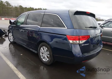 2016 Honda Odyssey Se from USA, damaged, VIN 5FNRL5H30GB134075